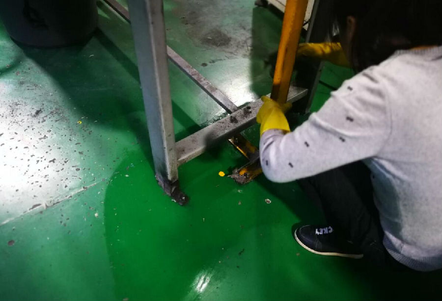绥中县工厂保洁清洗案例